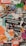 A collage of various colorful stickers layered over each other. The stickers have diverse themes including music, activism, brands, and art. Some include phrases like 'Love Obstbrand Hate Racism' and 'Feminist Pursuits'. The composition is vibrant and chaotic, featuring a mix of typography and graphic designs.