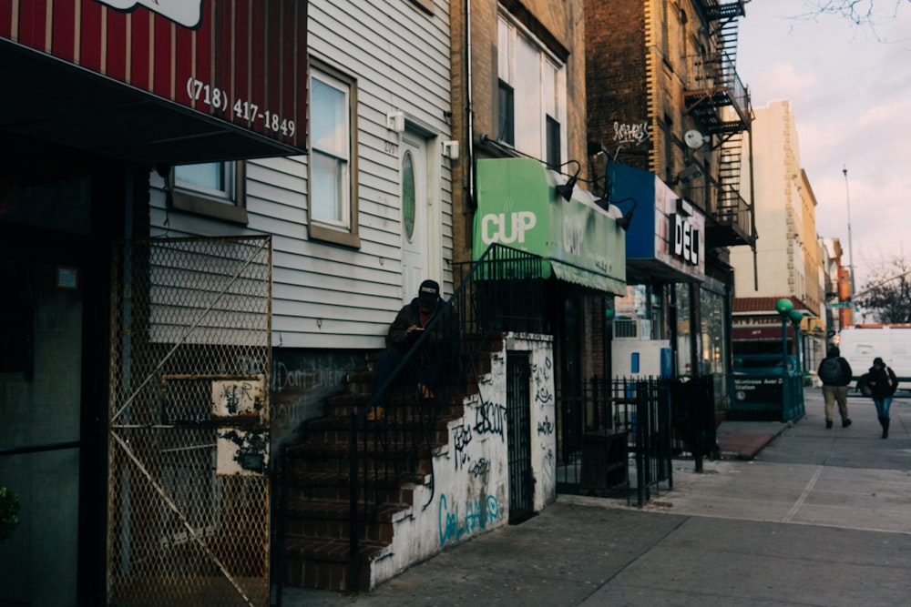 white and green store front during daytime