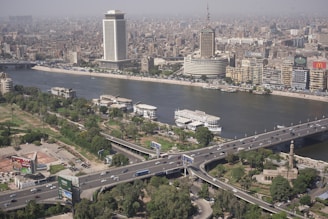 aerial view of city buildings during daytime