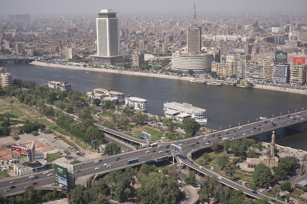 aerial view of city buildings during daytime