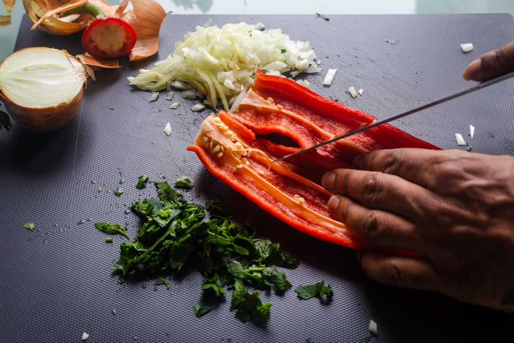 red chili on white ceramic plate