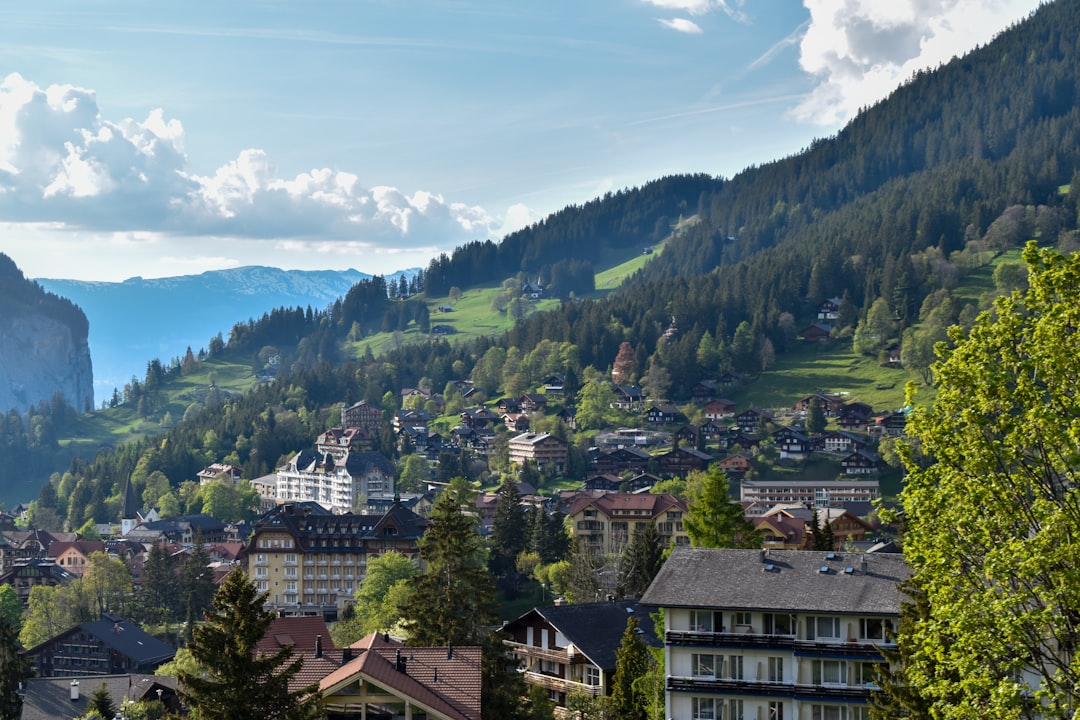 Town photo spot Wengen Staubbach Falls