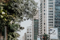 white concrete building near green trees during daytime