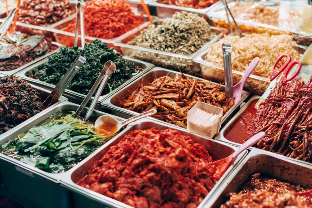 assorted vegetables on stainless steel tray