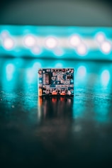 black and red circuit board