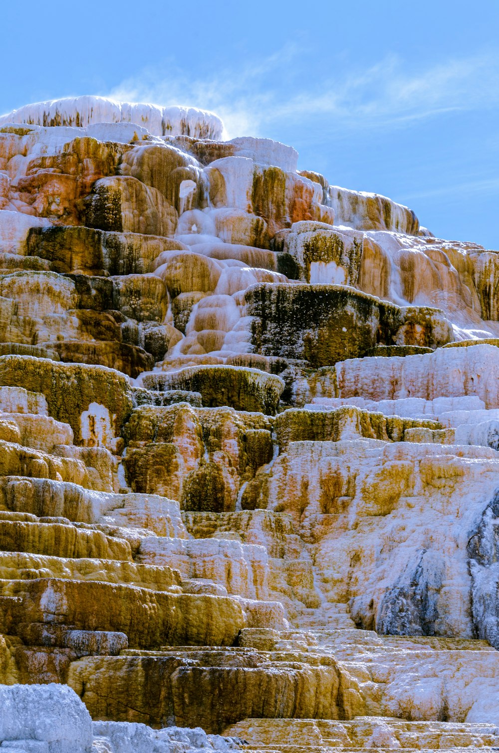 brown rock formation under blue sky during daytime