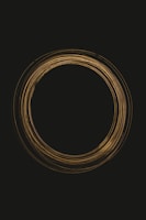 Abstract image of interconnected golden lines symbolizing harmony and connection