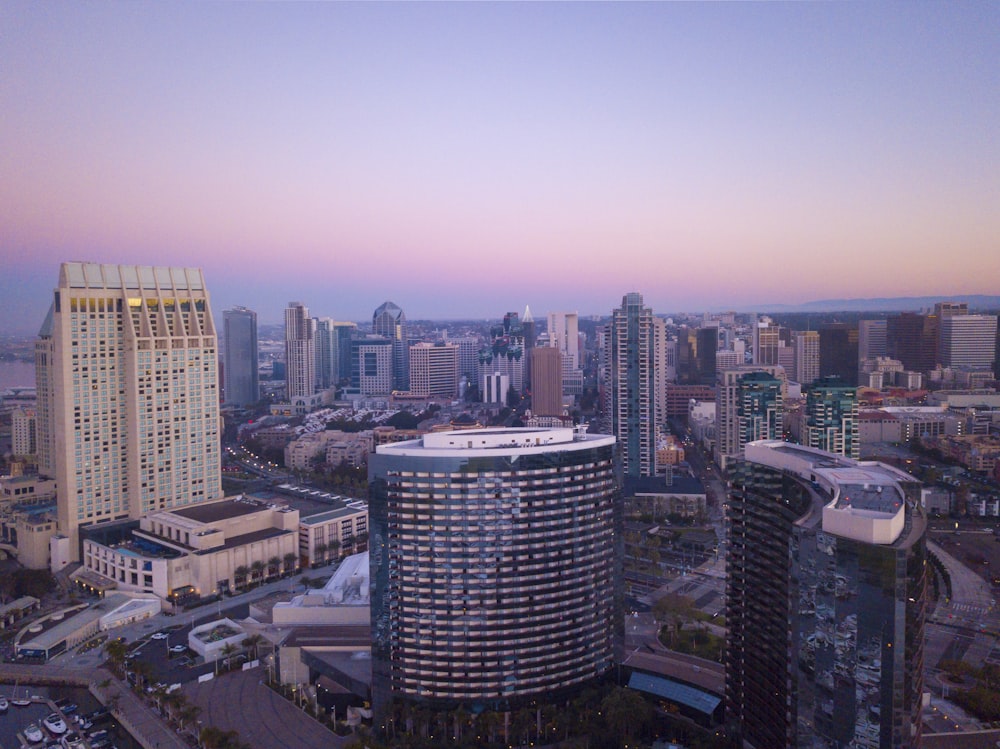 aerial view of city buildings during daytime