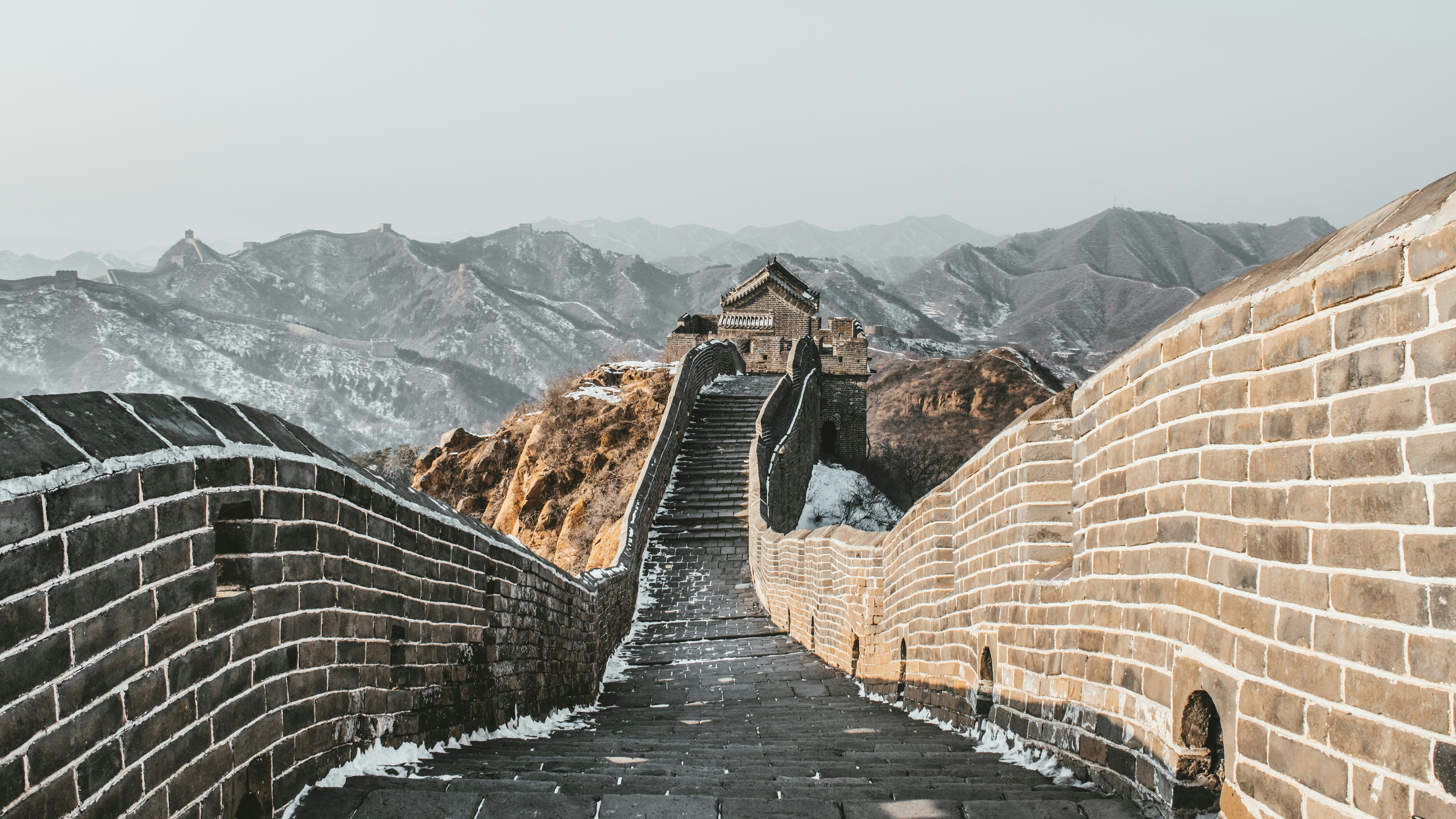 Walking the Wall.