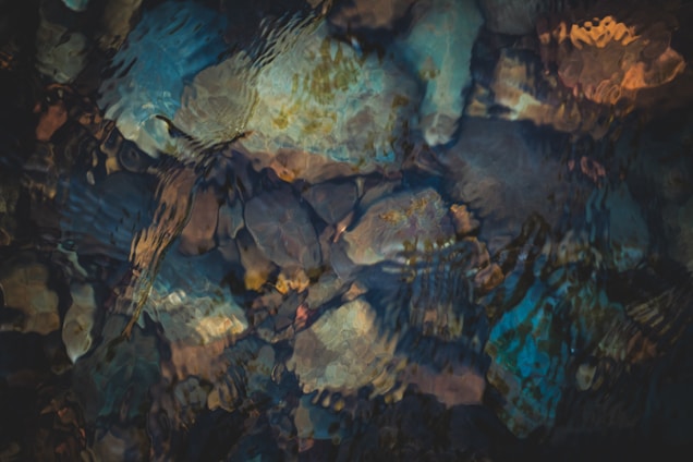 A vibrant collage blending marine life, gemstones, and digital art elements symbolizing r&rtek's diverse expertise.