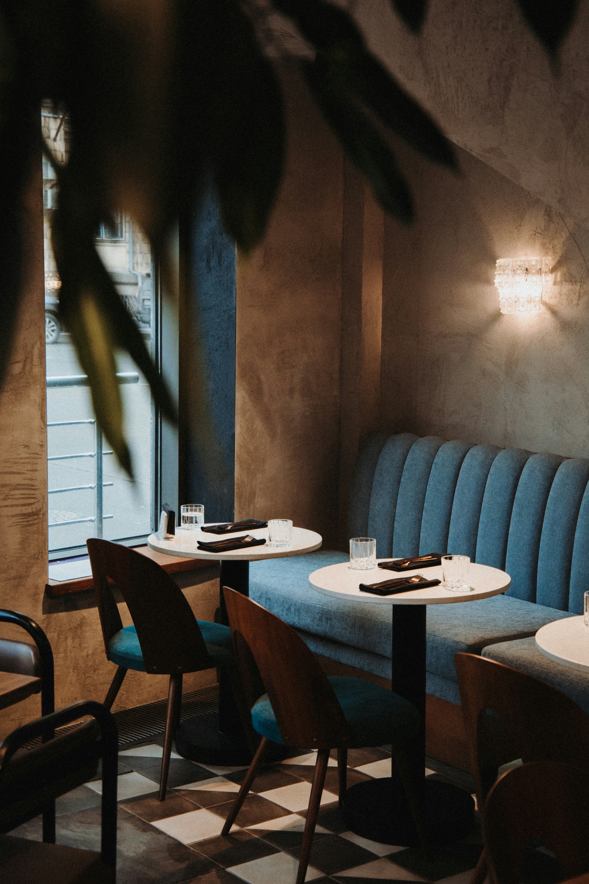 Restaurant dining room representing the daily reality of running a restaurant business