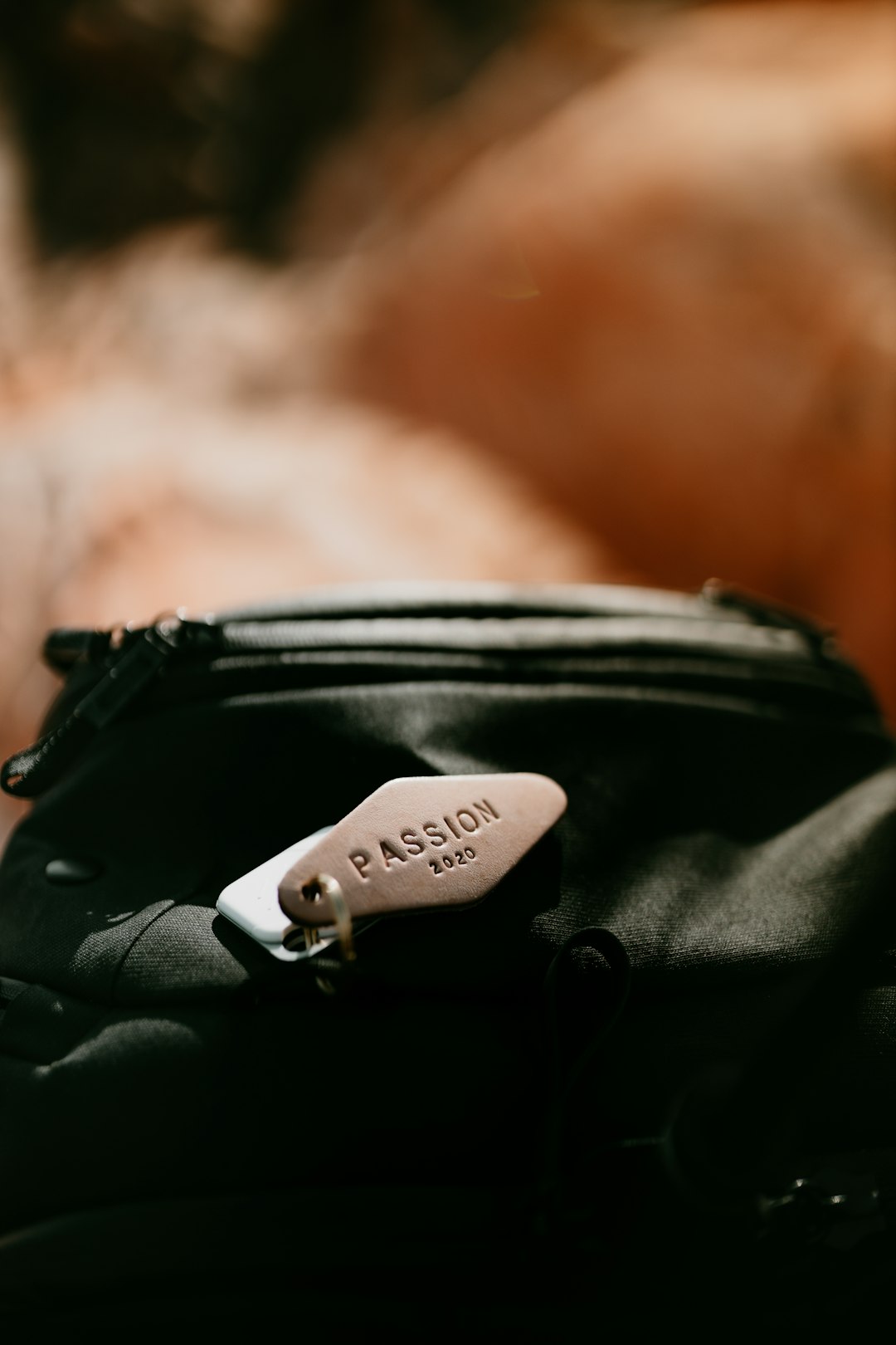 black and white leather bag