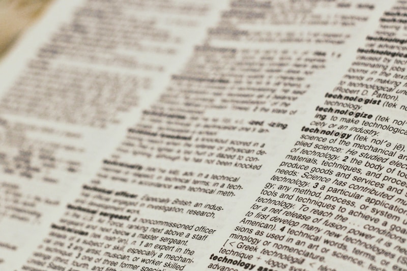 Dictionary