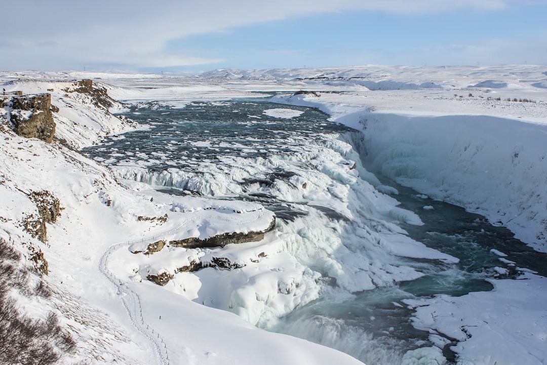 Glacial landform photo spot Gullfoss Sólheimajökull