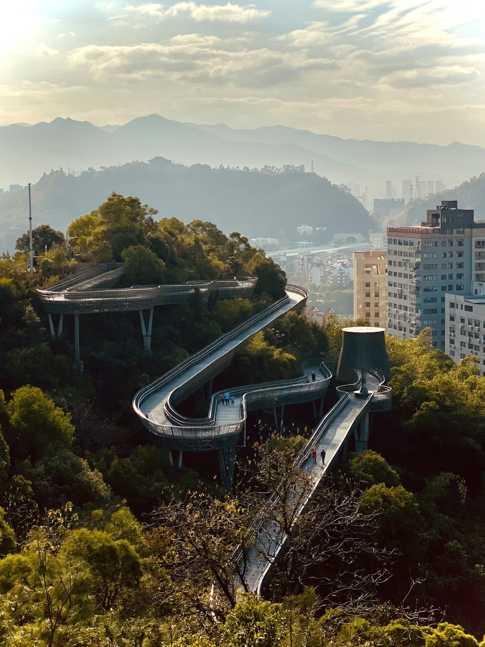 aerial view of city buildings during daytime