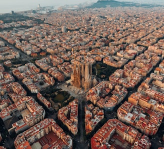 aerial view of city buildings during daytime