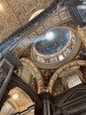 low angle view of dome ceiling