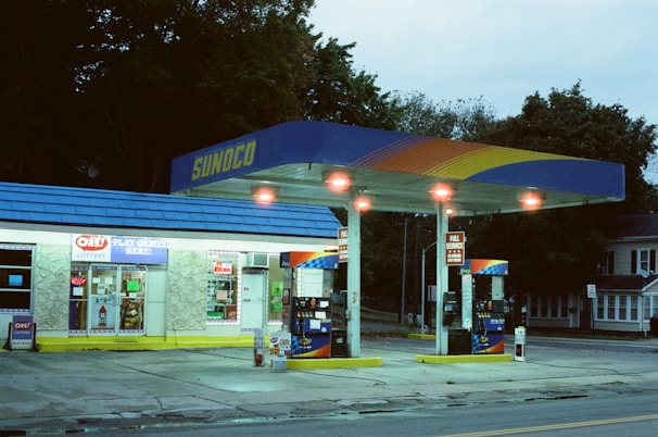 Sunoco gas station exterior showcasing Unity Petro collaboration.