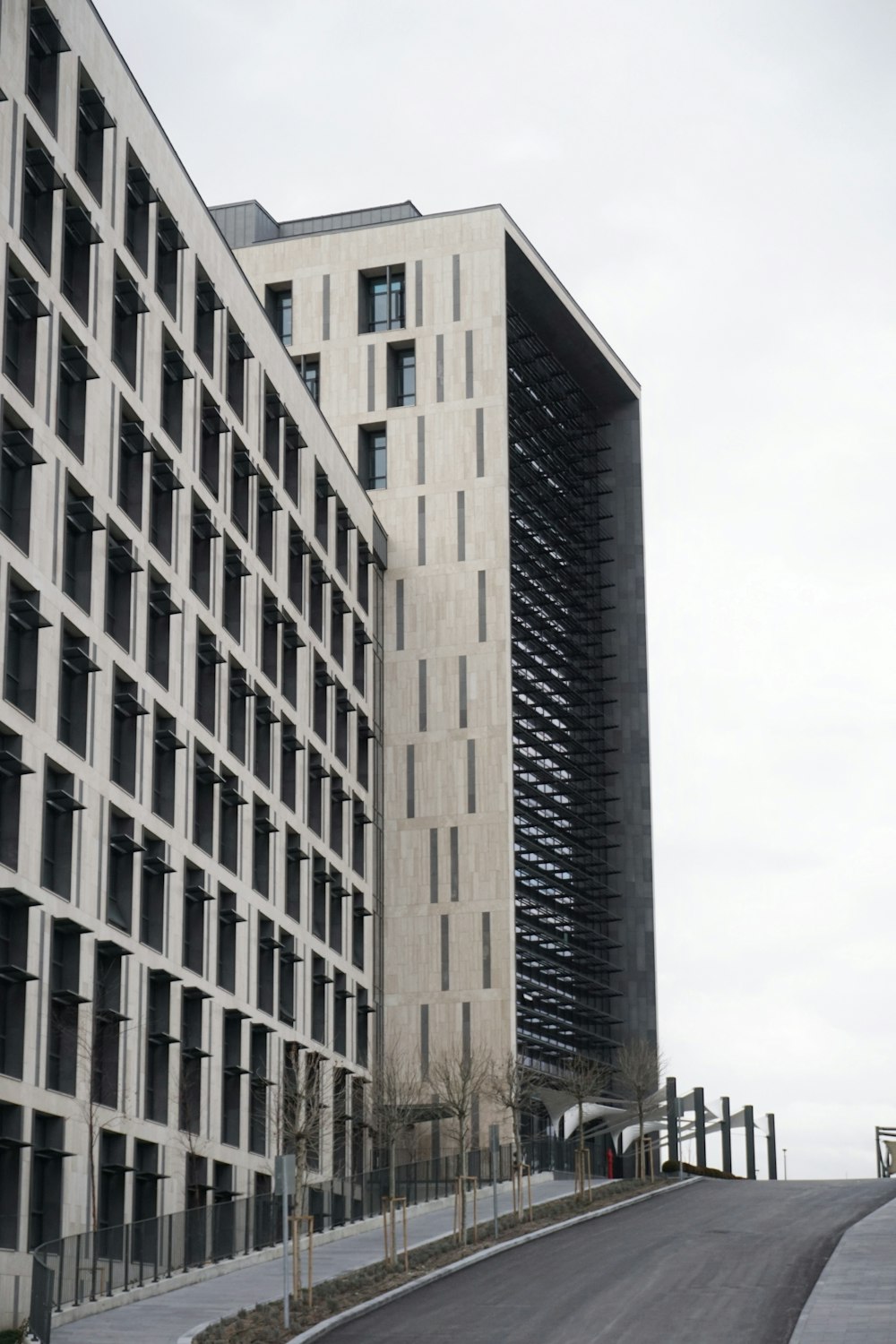 brown concrete building under white sky during daytime