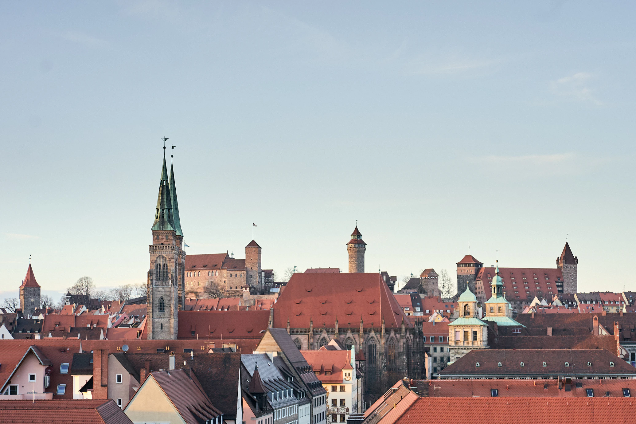 Nürnberg Altstadt und Pegnitz