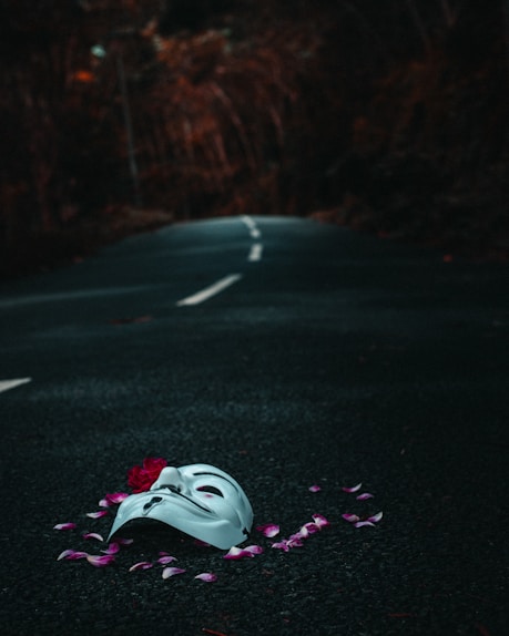 white and pink air jordan shoes on black asphalt road