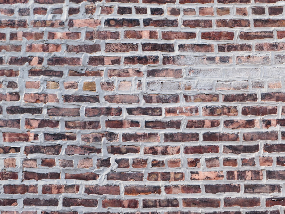 brown and white brick wall