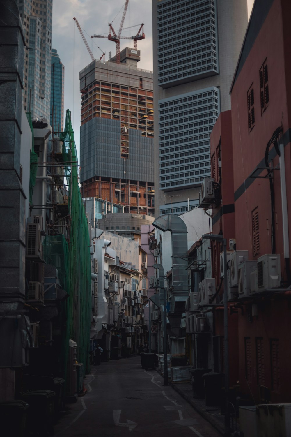 red white and green concrete buildings during daytime