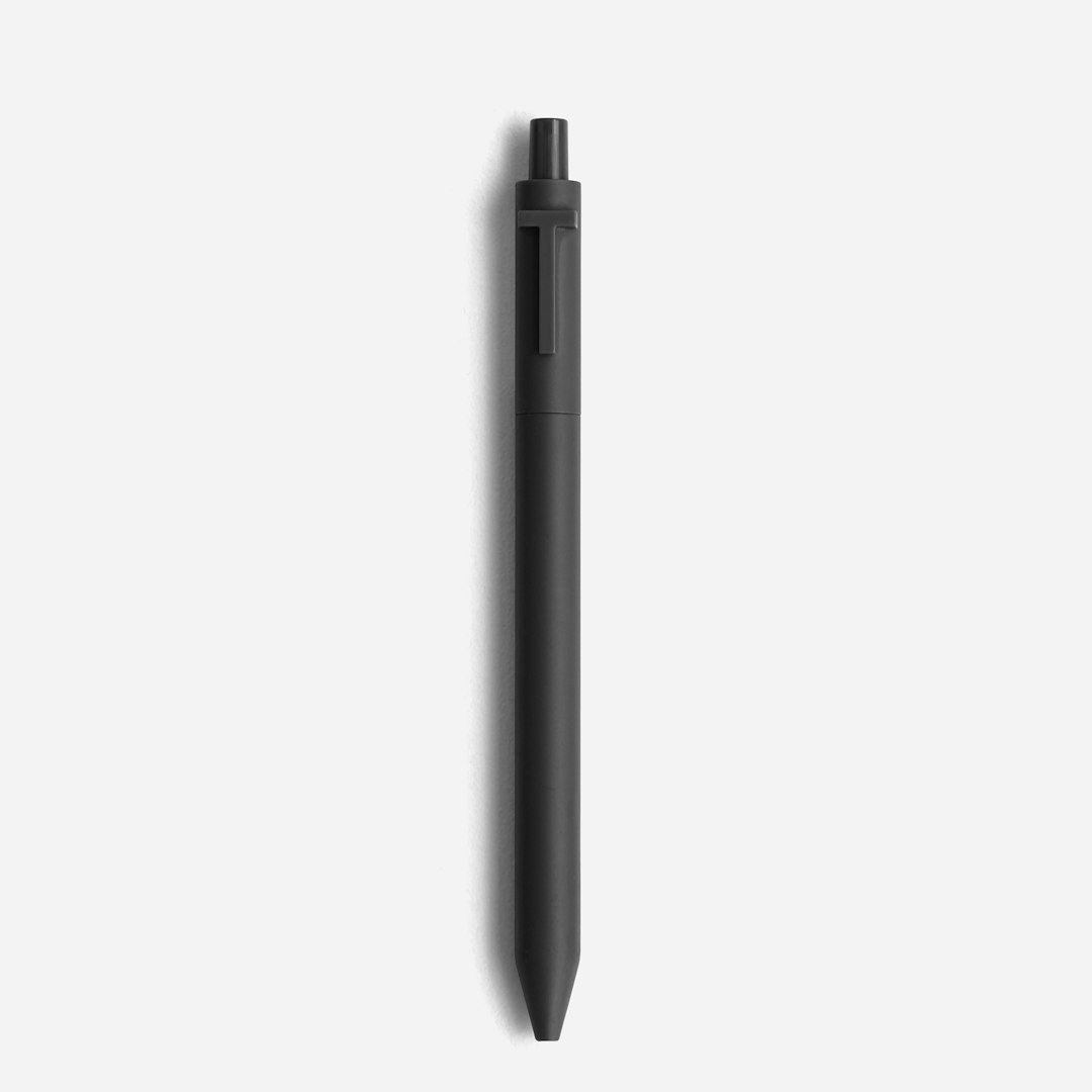 Retractable Gel Pens Black 10-Pack