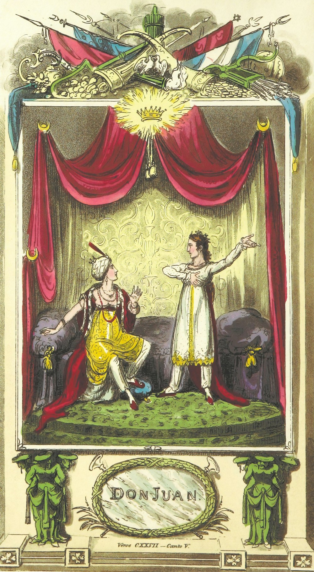 man and woman dancing painting