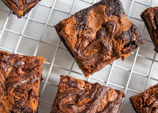 Peanut Butter & Chocolate Swirl Brownies