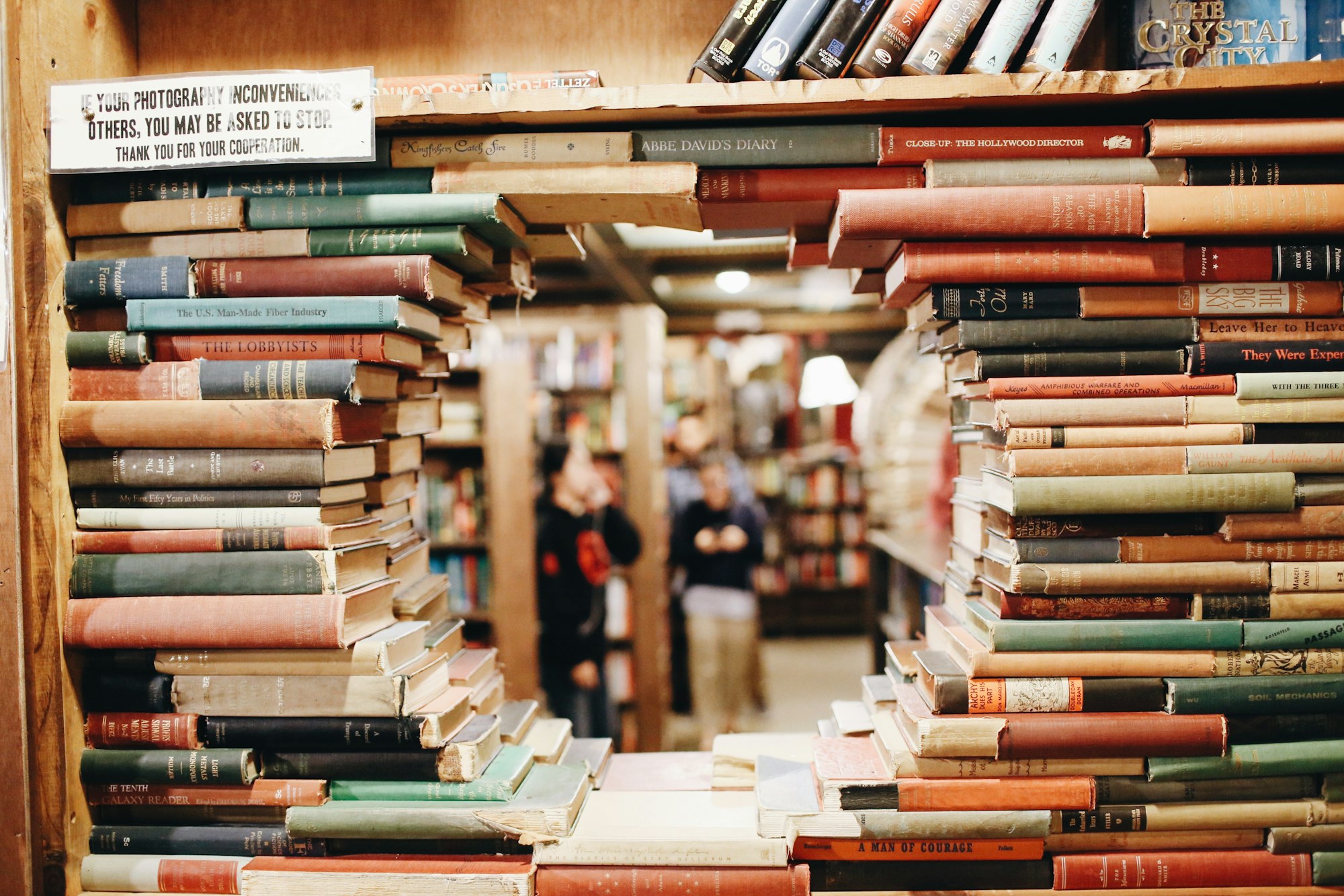 Library book window