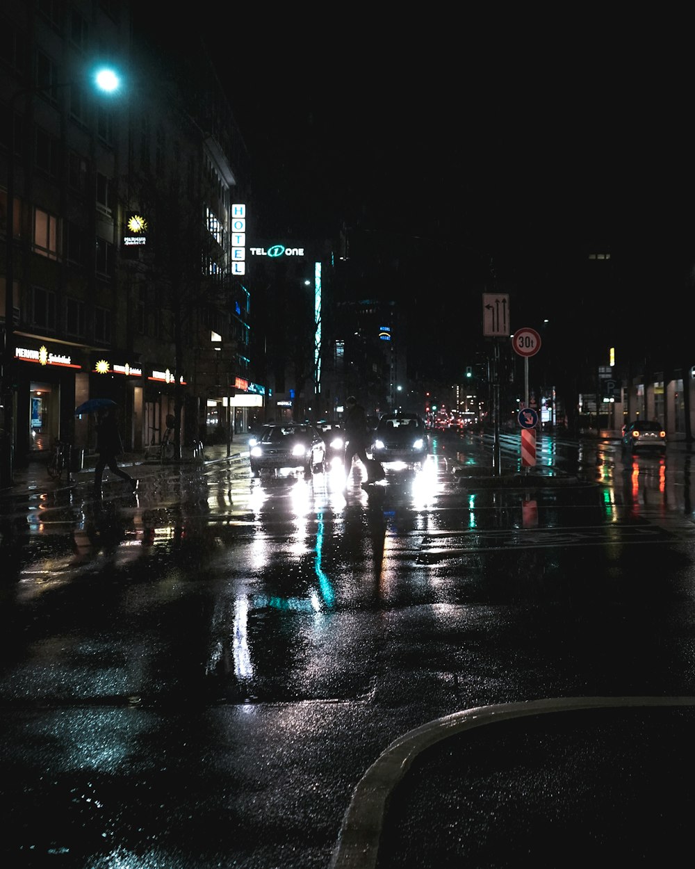 Cars on road during night time photo – Free Road Image on Unsplash