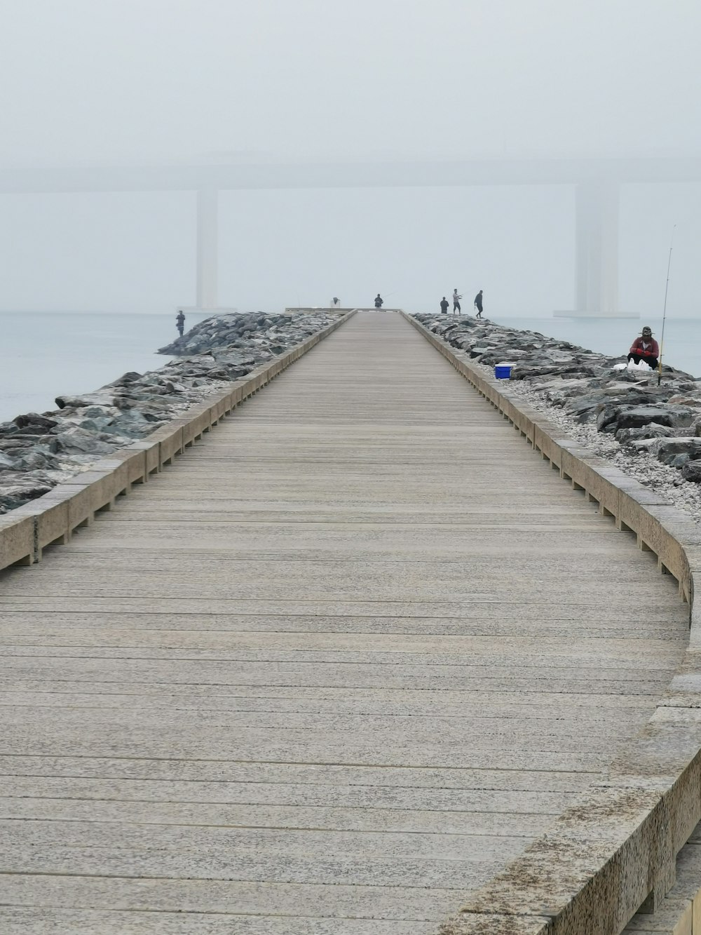 people walking on wooden dock during daytime