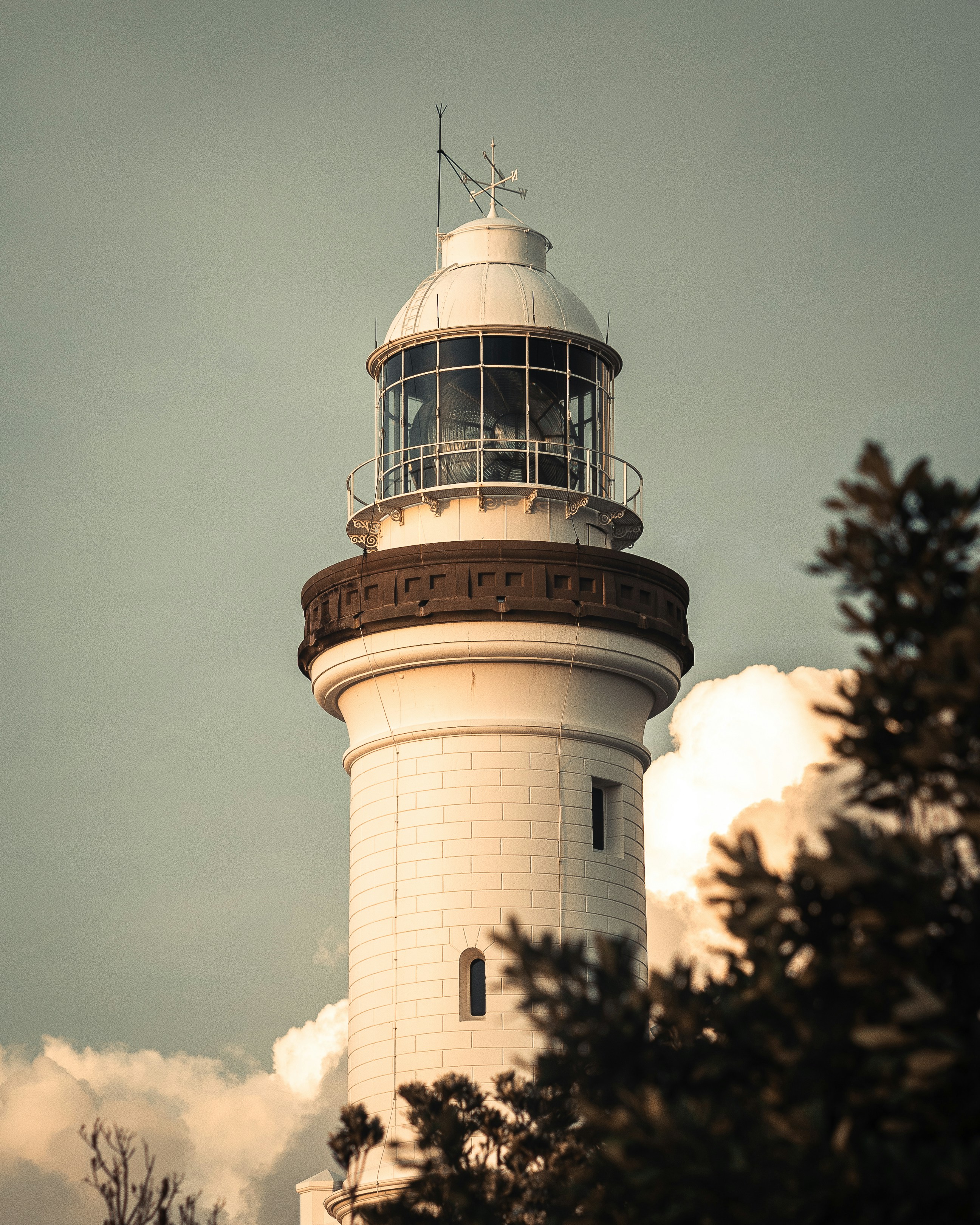 white and brown concrete tower