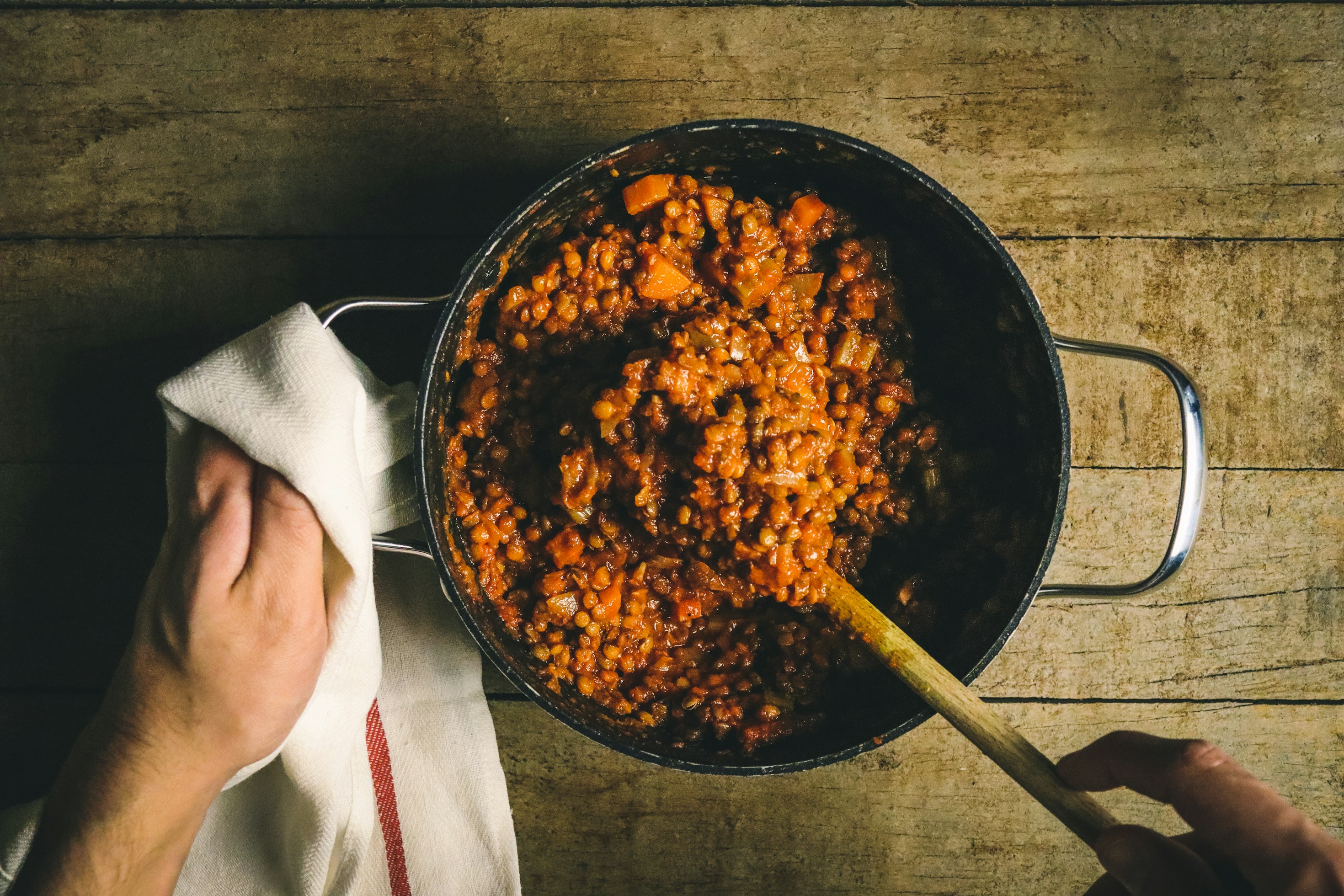 Lentil Shepherd's pie