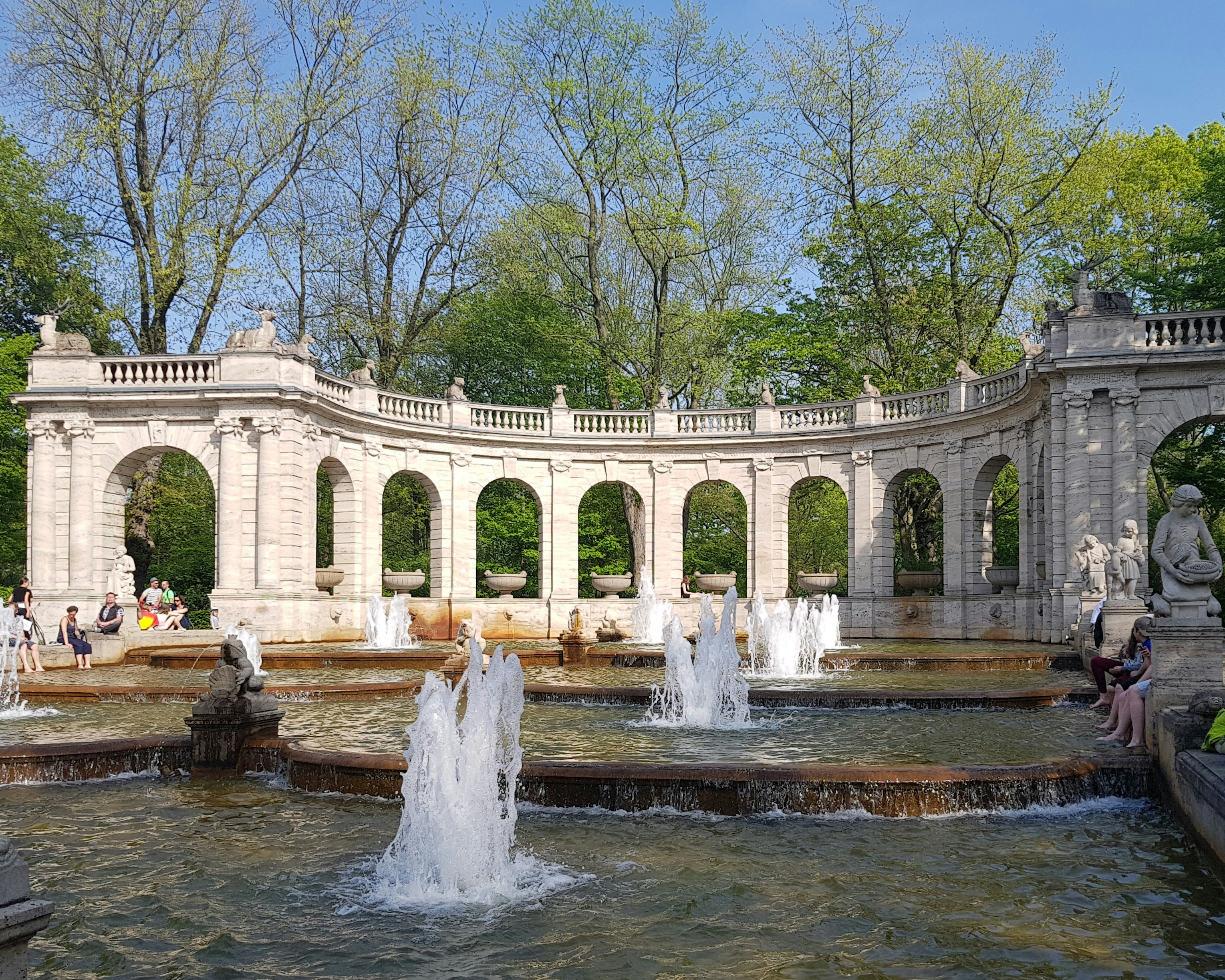Berlin City Park - Foundtain