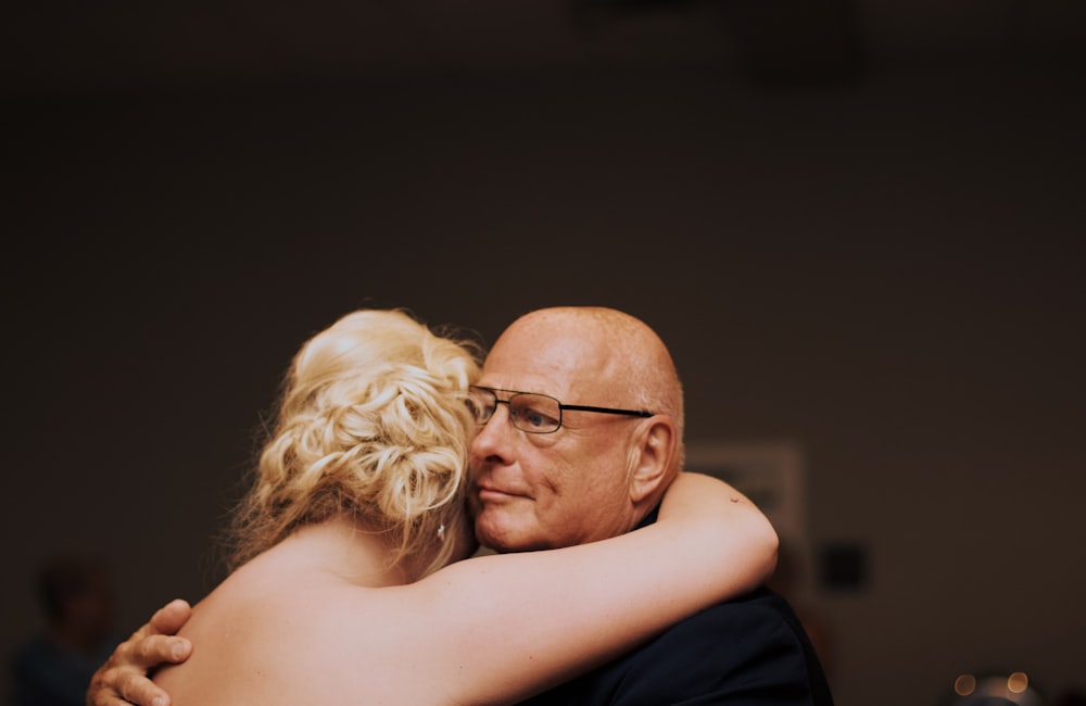 man in black framed eyeglasses