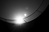 round white and black illustration