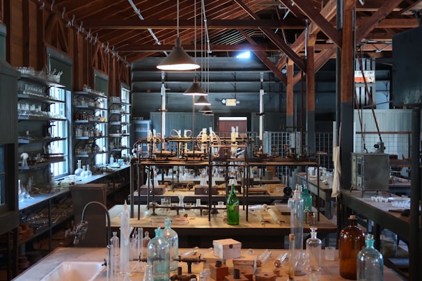 Photo of a modern laboratory stocked with various testing instruments and equipment.