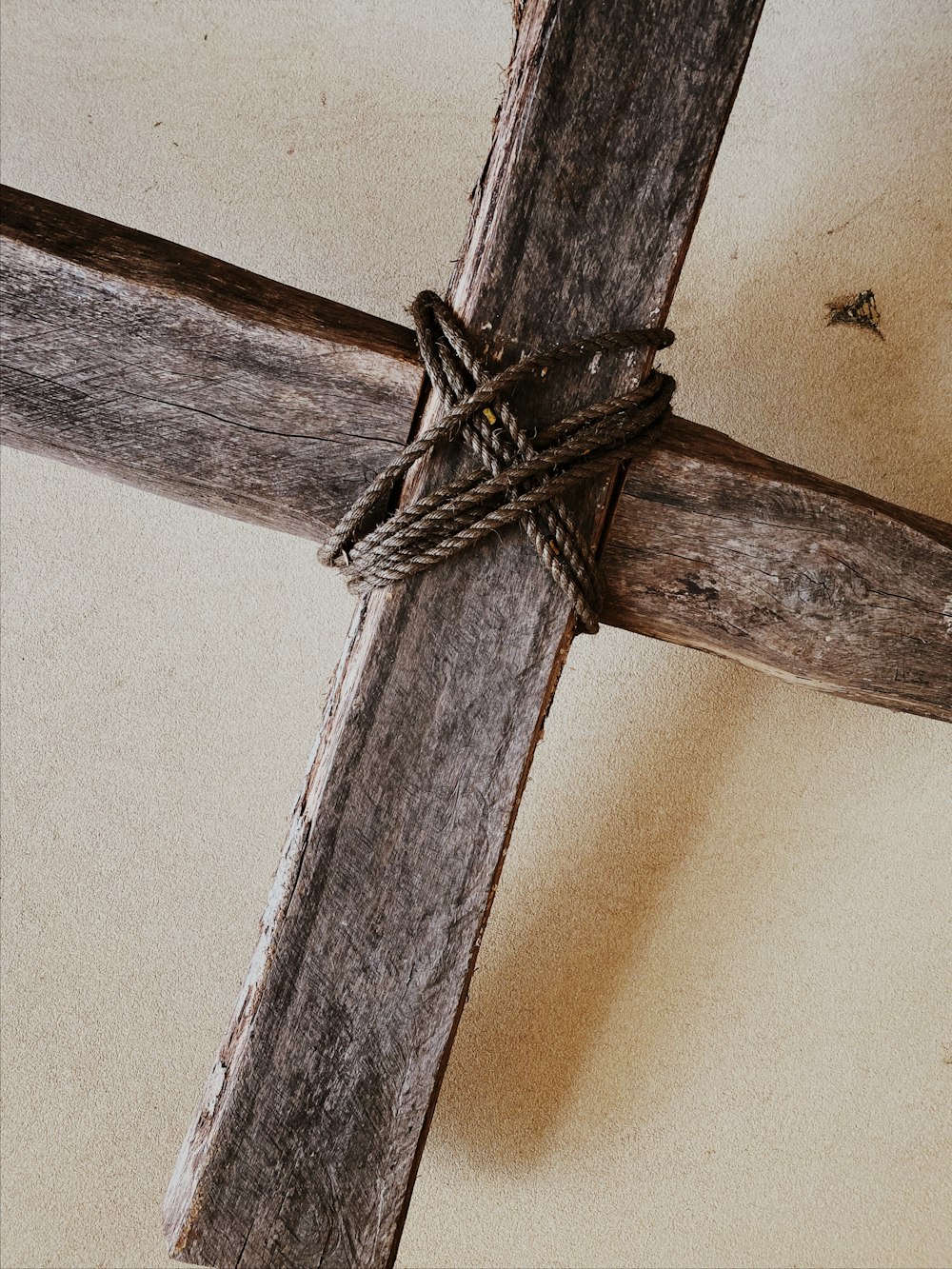 brown rope on brown wooden post