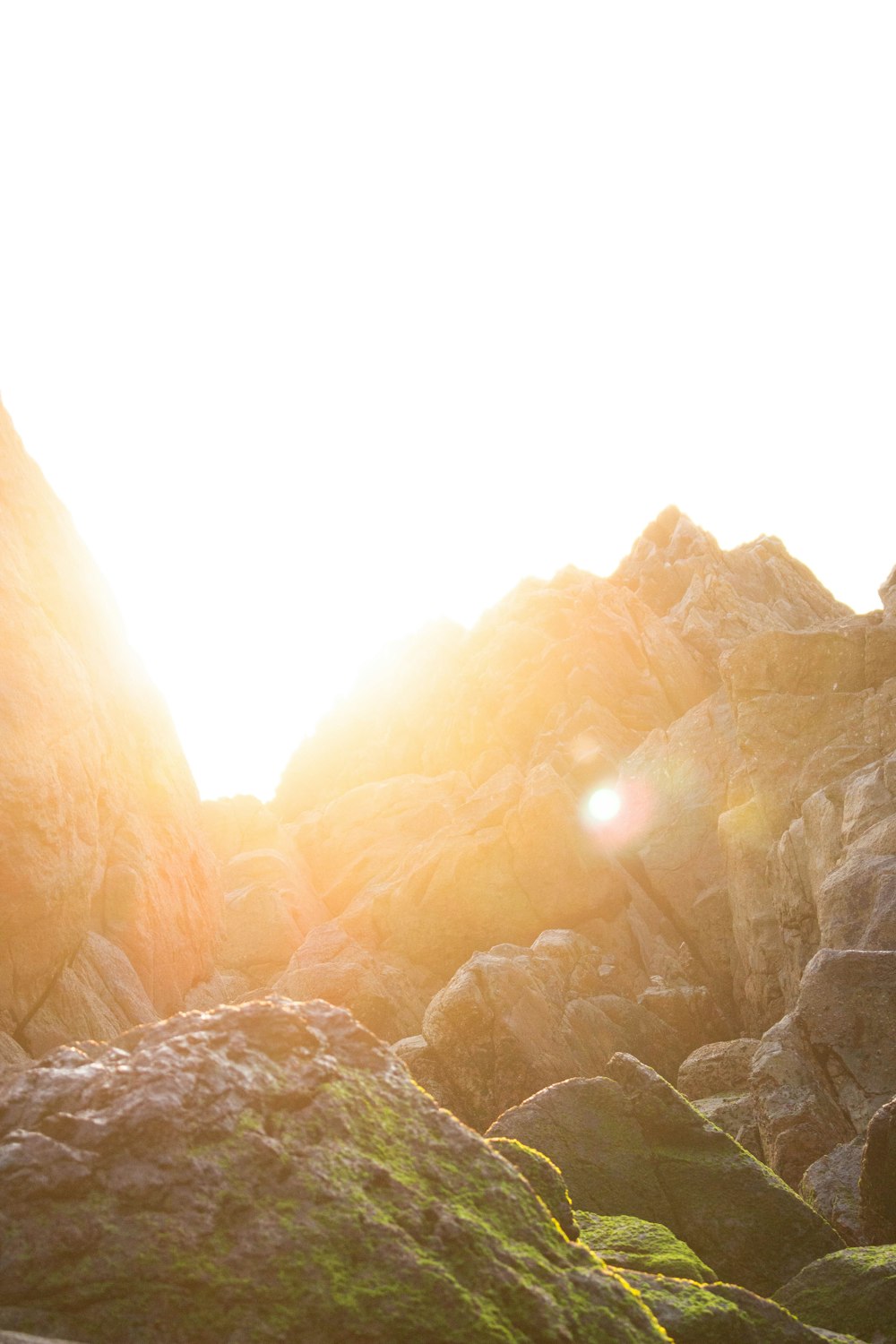 brown rock formation during daytime