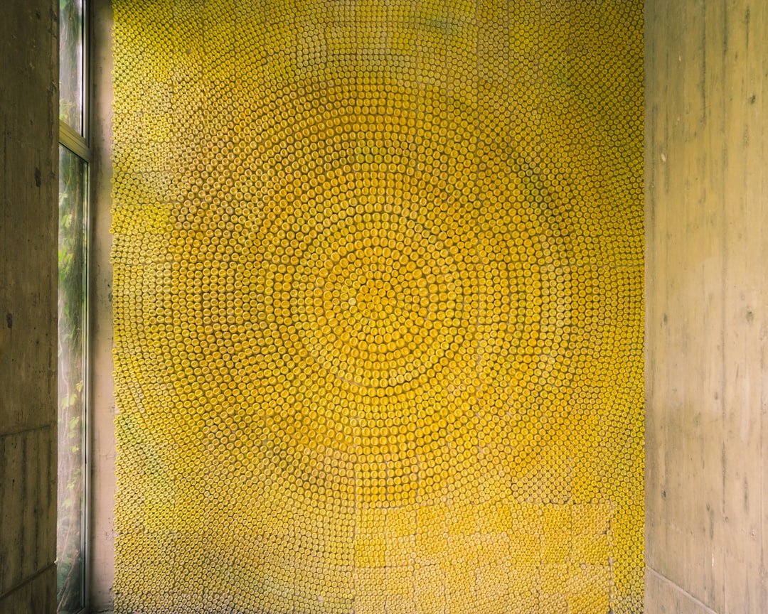 yellow and gray metal frame