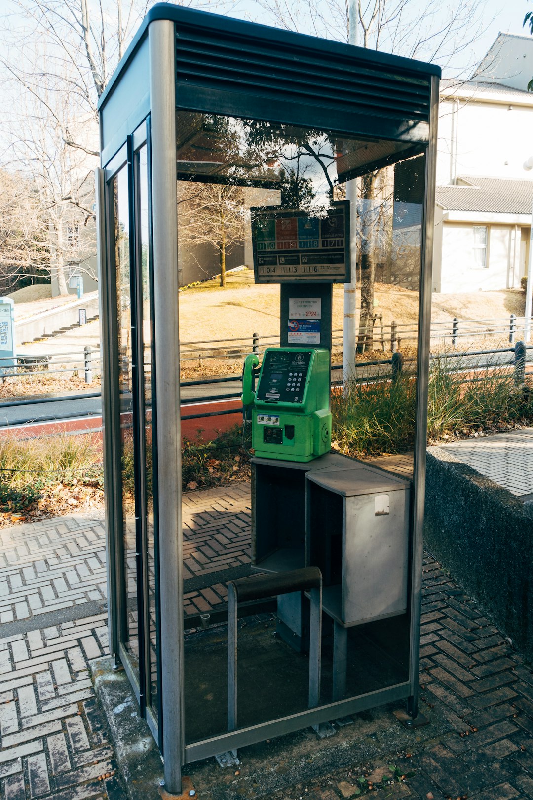 green and black atm machine