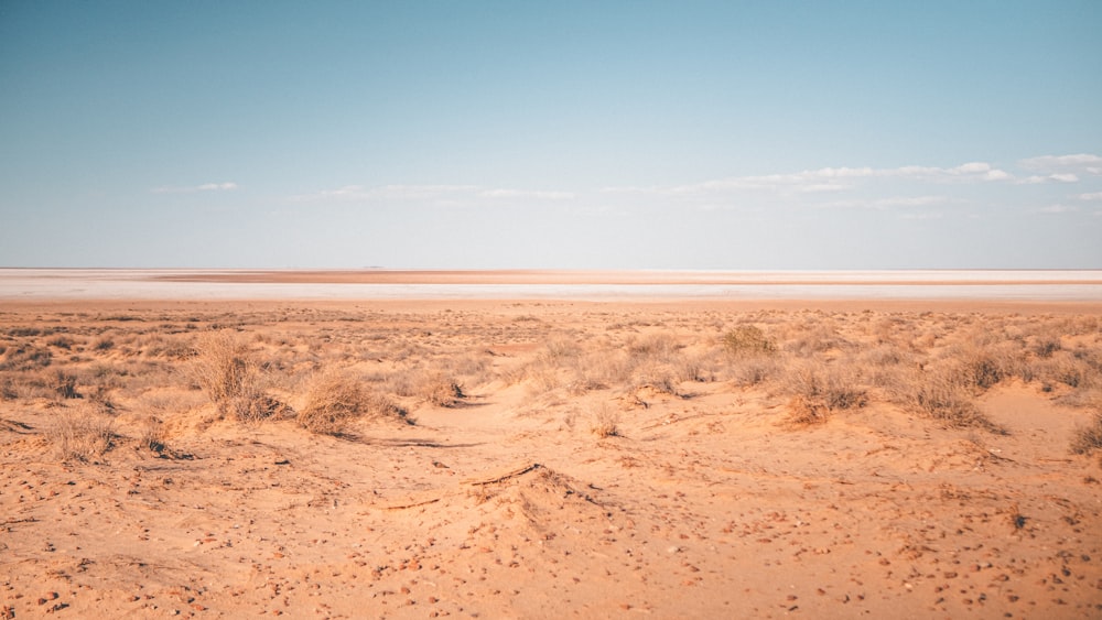 brown sand under blue sky during daytime