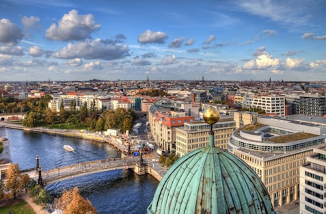 aerial view of city buildings during daytime