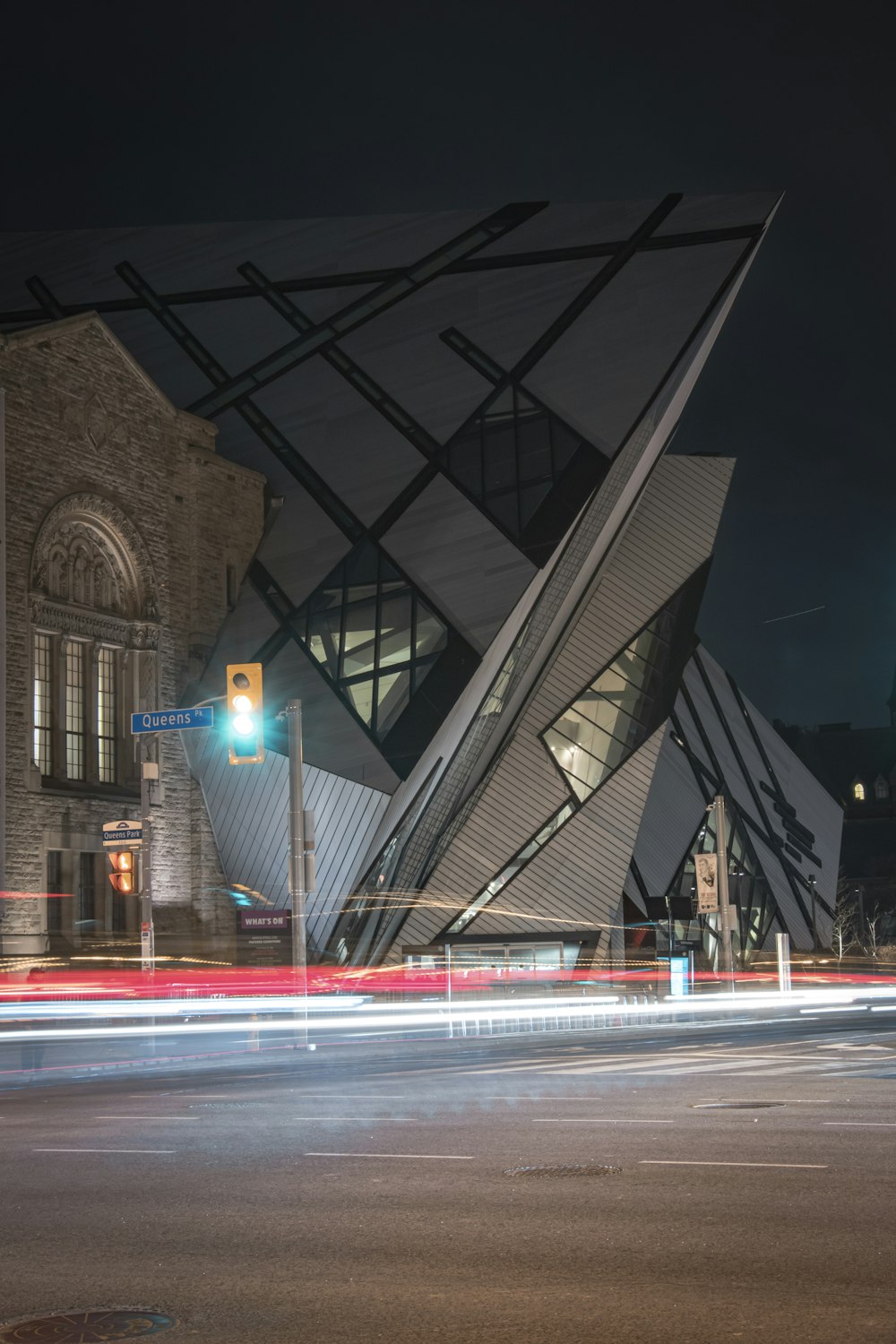 time lapse photography of cars on road during night time