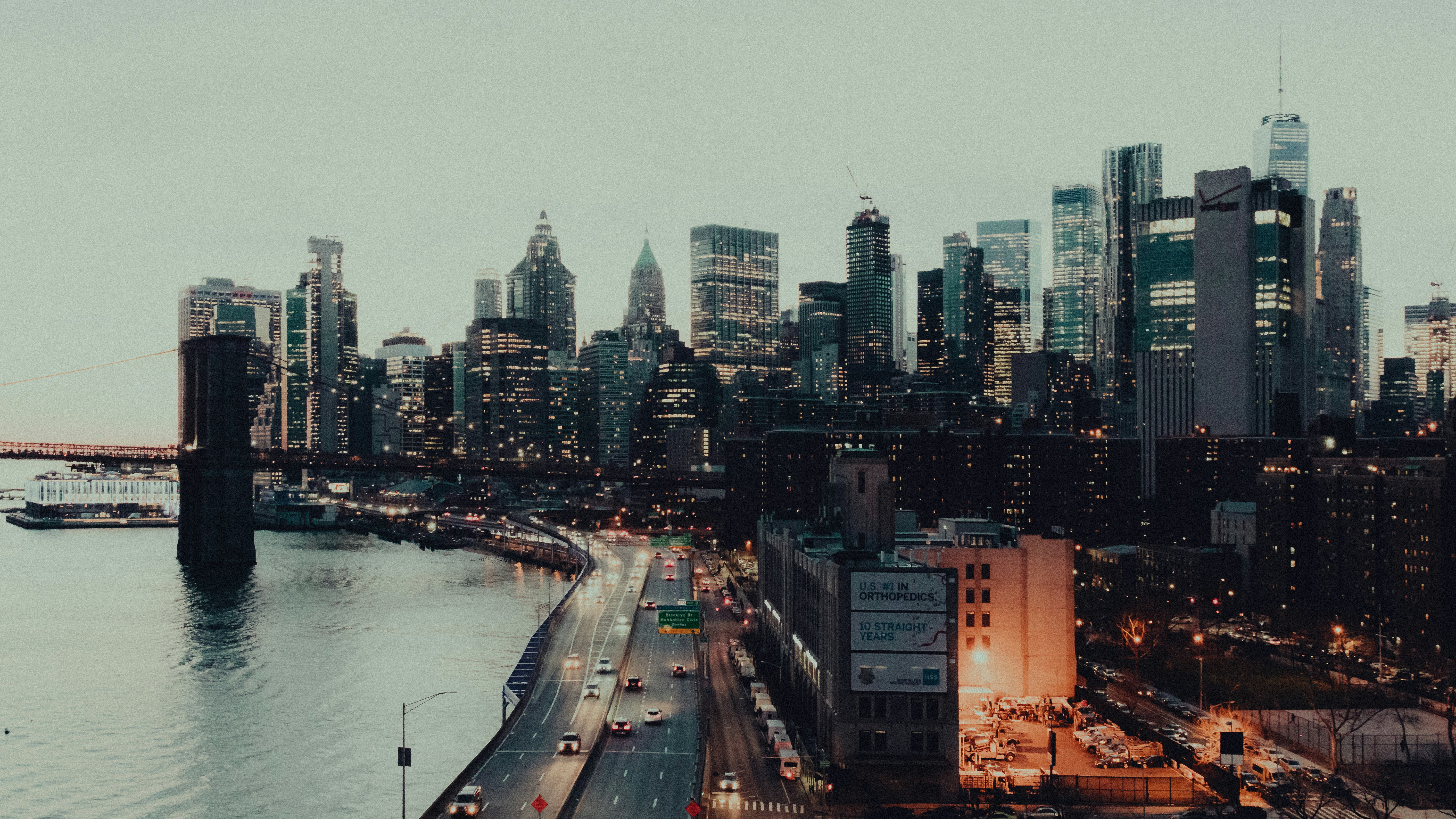 city buildings near body of water during daytime, new york city skyline