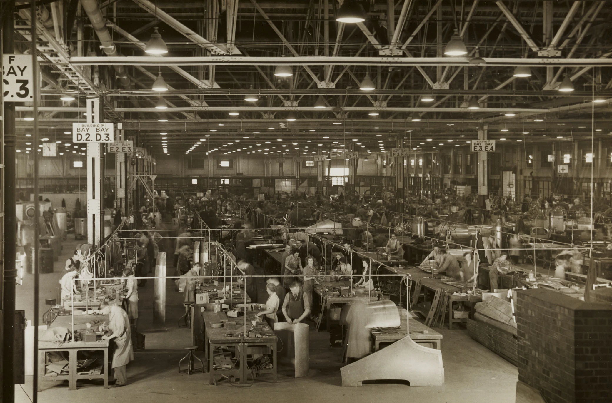 Castle Bromwich Aeroplane Factory Birmingham 1940