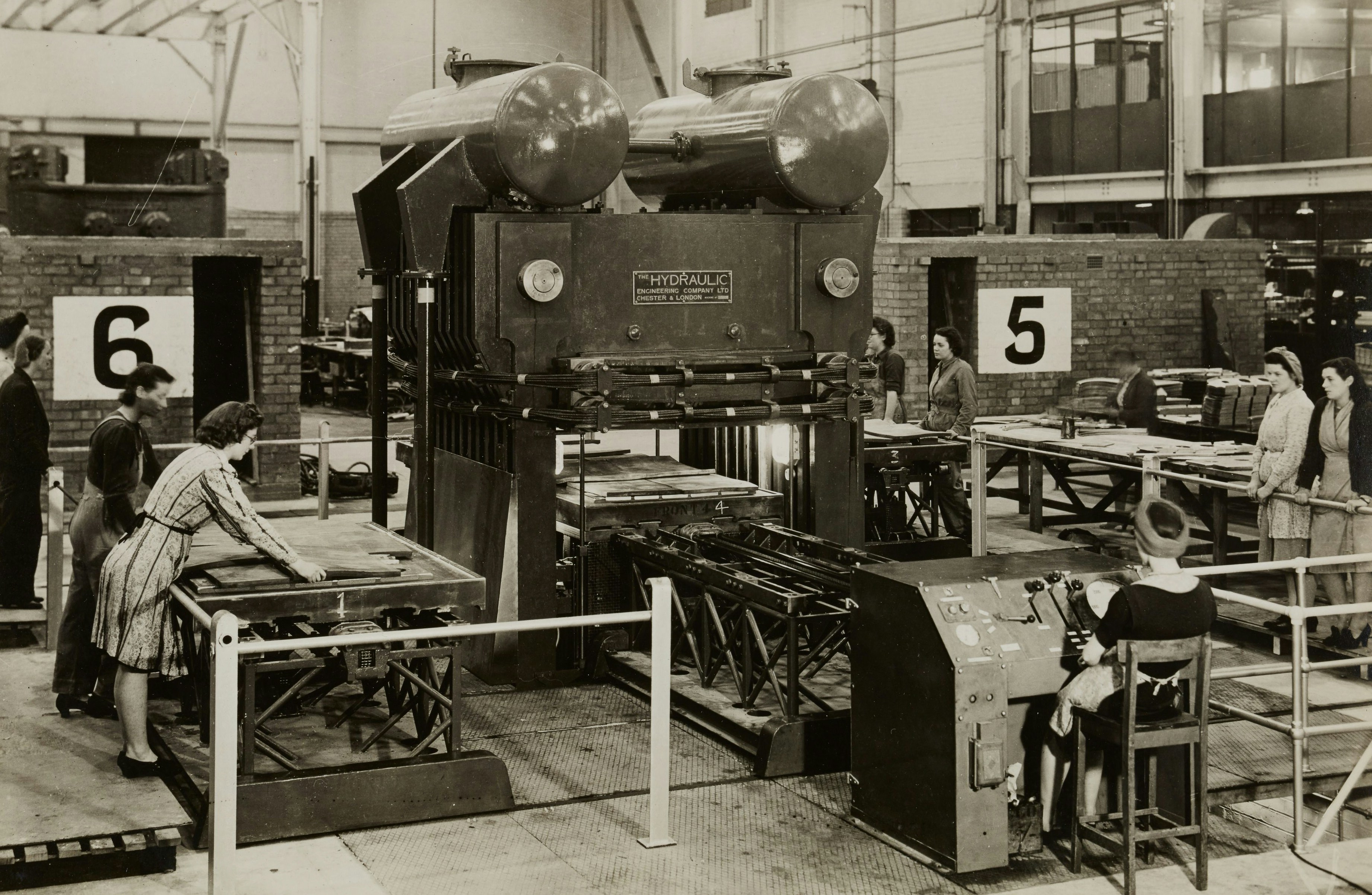 WWII Spitfire manufacture at Castle Bromwich Aeroplane Factory