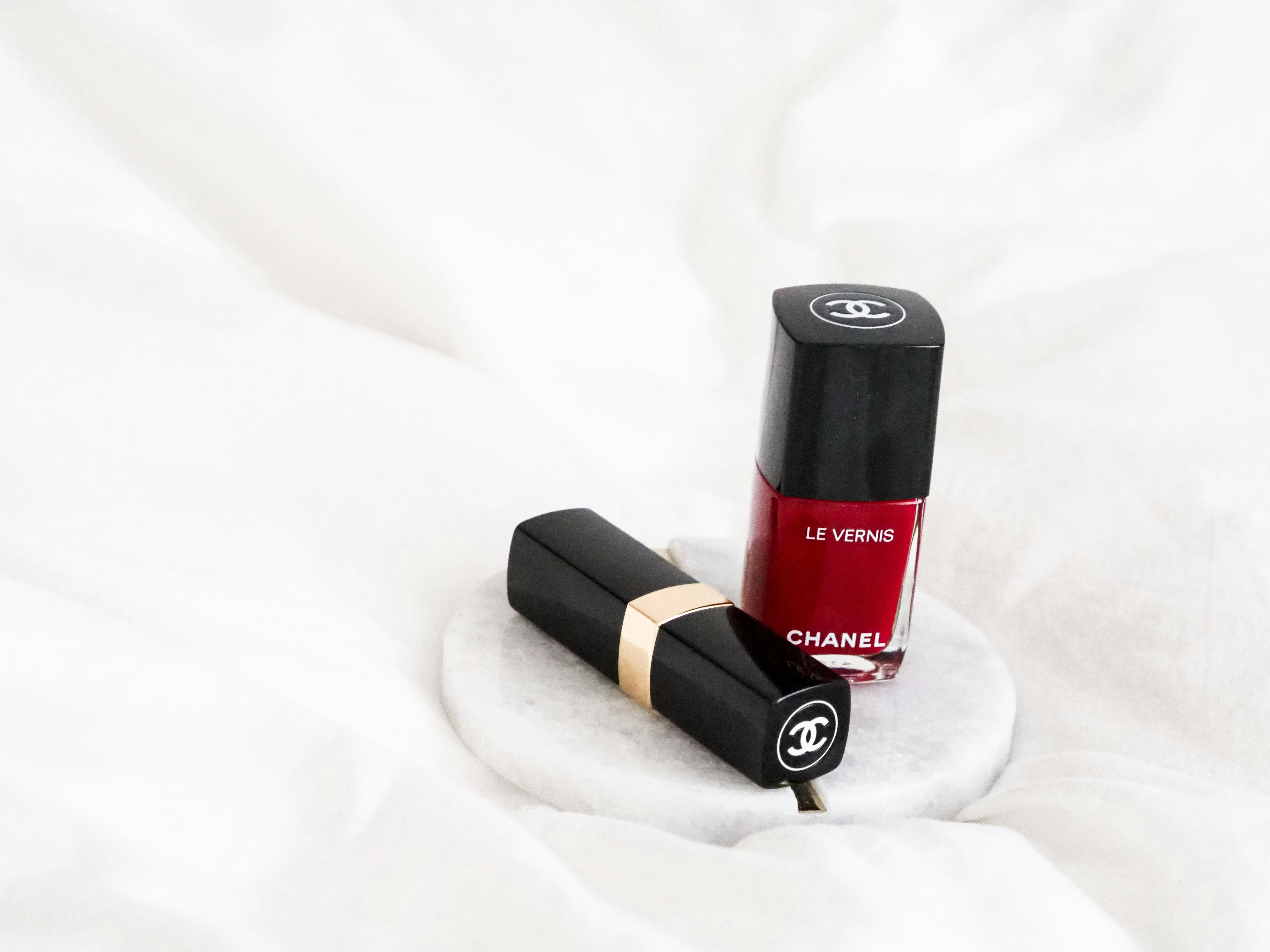 Chanel Le Vernis and Lipstick